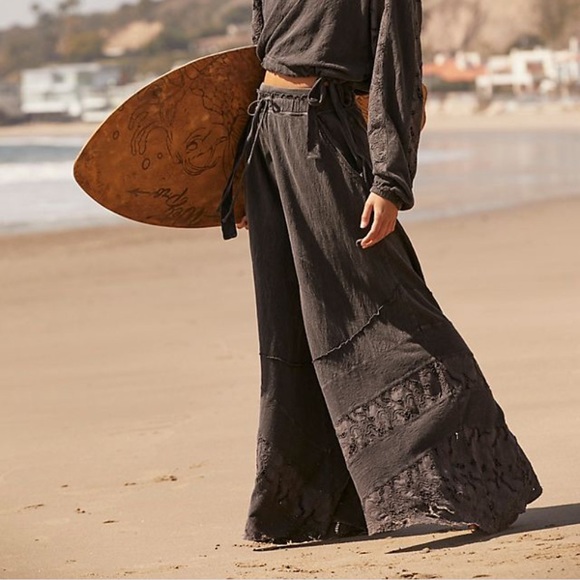 Free People Pants - SOLD NWT Field of Dreams Wide Leg Pants